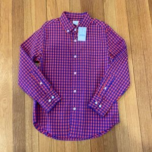 NWT Crewcuts button down shirt. Size 8.